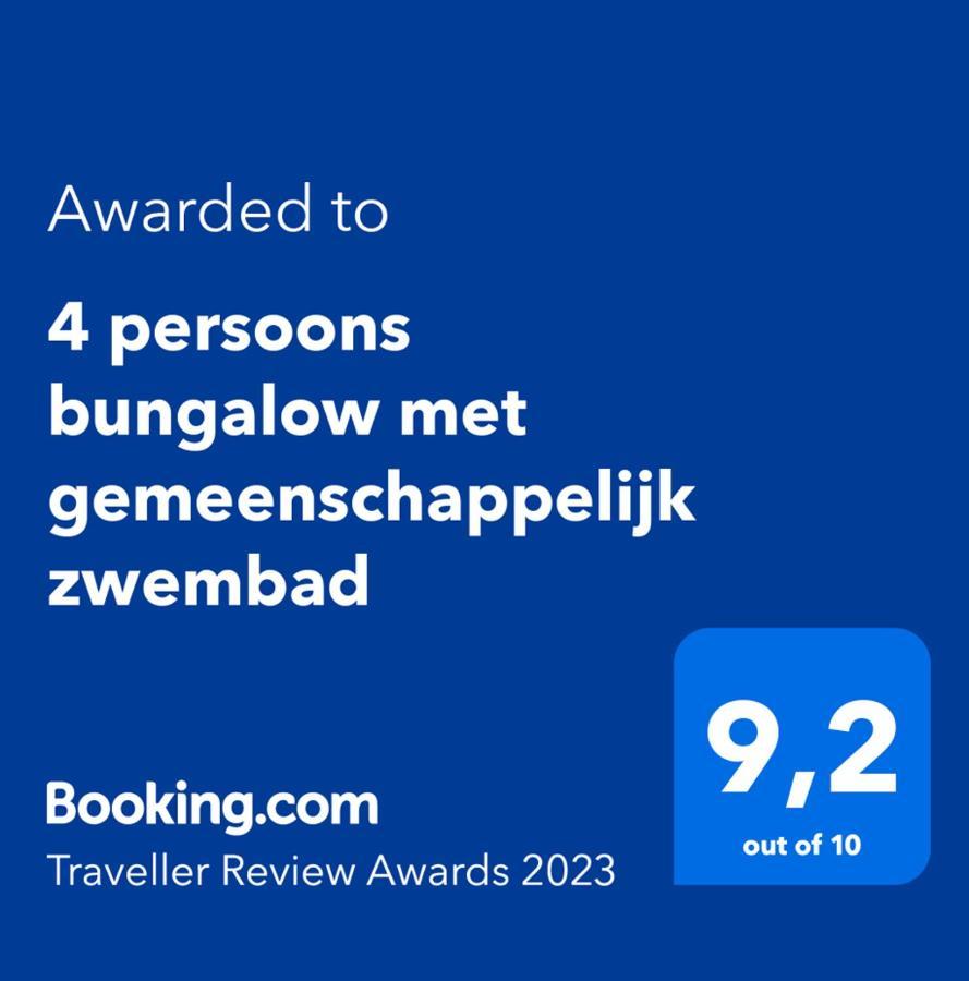 4 Persoons Bungalow Met Gemeenschappelijk Zwembad Теулада Екстериор снимка
